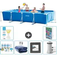 Intex Rechteckiger Frame Pool - 450x220x84 cm - 5-teilig S59