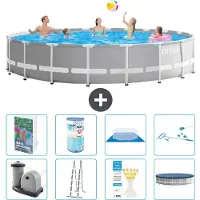Intex Prism Frame Pool Rund - 610x132 cm - 7-teilig S542