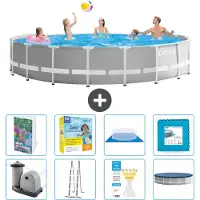 Intex Prism Frame Pool Rund - 549x122 cm - 7-teilig S566