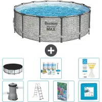 Bestway Steel Pro MAX Rund - 427x122 cm - 6-teilig S536