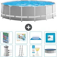 Intex Prism Frame Pool Rund - 457x122 cm - 7-teilig S651