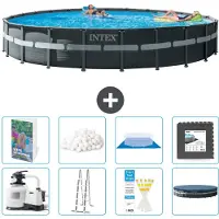 Intex Ultra XTR Pool Rund - 732x132 cm - 7-teilig S553