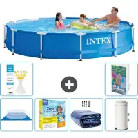 Intex Frame Pool Rund - 366x76 cm - 5-teilig S71