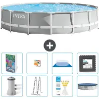 Intex Prism Frame Pool Rund - 457x107 cm - 7-teilig S525
