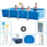 Intex Rechteckiger Frame Pool - 450x220x84 cm - 5-teilig S144