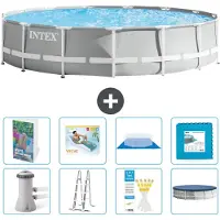 Intex Prism Frame Pool Rund - 457x107 cm - 7-teilig S651