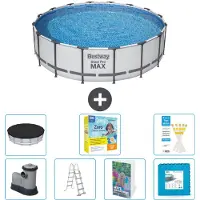 Bestway Steel Pro MAX Rund - 488x122 cm - 6-teilig S566