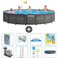 Intex Prism Frame Pool Rund - 549x122 cm - 7-teilig S639