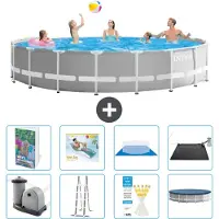 Intex Prism Frame Pool Rund - 549x122 cm - 7-teilig S567