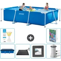 Intex Rechteckiger Frame Pool - 300x200x75 cm - 5-teilig S21