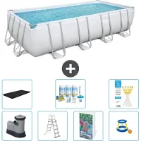 Bestway Power Steel Rechteckig - 549x274x122 cm - 6-teilig S548