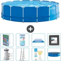 Intex Frame Pool Rund - 457x122 cm - 7-teilig S563