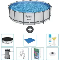 Bestway Steel Pro MAX Rund - 488x122 cm - 6-teilig S596