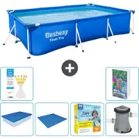 Bestway Steel Pro Rechteckig - 300x201x66 cm - 5-teilig S24