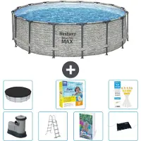 Bestway Steel Pro MAX Rund - 488x122 cm - 6-teilig S582