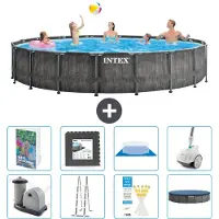 Intex Prism Frame Pool Rund - 549x122 cm - 7-teilig S610