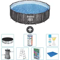 Bestway Steel Pro MAX Rund - 427x107 cm - 6-teilig S594