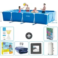 Intex Rechteckiger Frame Pool - 450x220x84 cm - 5-teilig S111