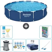 Bestway Steel Pro Rund - 396x84 cm - 5-teilig S310