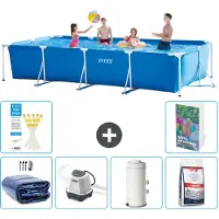 Intex Rechteckiger Frame Pool - 450x220x84 cm - 5-teilig S155