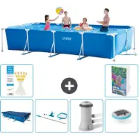 Intex Rechteckiger Frame Pool - 450x220x84 cm - 5-teilig S73