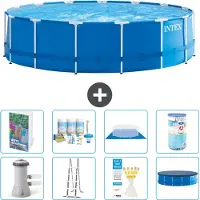 Intex Frame Pool Rund - 457x122 cm - 7-teilig S556