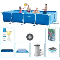 Intex Rechteckiger Frame Pool - 450x220x84 cm - 5-teilig S74