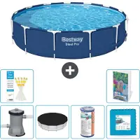 Bestway Steel Pro Rund - 396x84 cm - 5-teilig S254