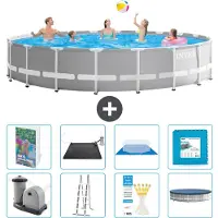 Intex Prism Frame Pool Rund - 610x132 cm - 7-teilig S621