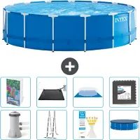 Intex Frame Pool Rund - 457x122 cm - 7-teilig S543