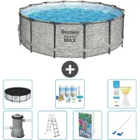 Bestway Steel Pro MAX Rund - 427x122 cm - 6-teilig S658
