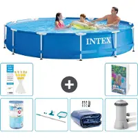Intex Frame Pool Rund - 366x76 cm - 5-teilig S20