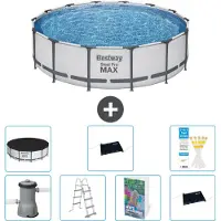 Bestway Steel Pro MAX Rund - 427x122 cm - 6-teilig S562