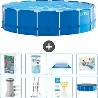 Intex Frame Pool Rund - 457x122 cm - 7-teilig S635