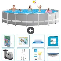Intex Prism Frame Pool Rund - 610x132 cm - 7-teilig S651