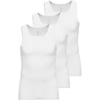 Ammann Achselhemd "3er Pack Athletic Shirt Day Modern / Close to you", Herren, Gr. 6, N-Gr, weiß, Obermaterial: 93% Baumwolle CO. 7% Elasthan EL., Unterhemden Achselhemd