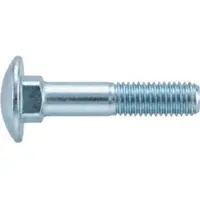 Reyher DIN 603 Stahl verzinkt M 12x40 - Flachrundschrauben ohne Mutter - Güte 8.8