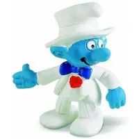 Schleich Bräutigam, 3 Jahr(e), The Smurfs, Blau, Weiß, Rot, Kunststoff