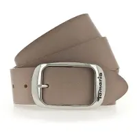 Tamaris Ledergürtel "Carmen Silver" aus Rindsleder, mit Doppelschließe, 4 cm breit