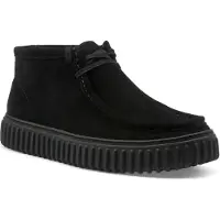 Clarks Originals Torhill Hi Wildleder Herren Schwarz Stiefel