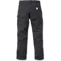 Carhartt Arbeitshose Washed Twill Dungaree Herren Black-W32/L30