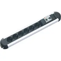 Bachmann 331.035 PRIMO 6xCEE7/3 1xFI Strom 2,0m CEE7/7 331035