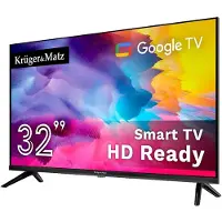 Kruger & Matz Telewizor Kruger&amp,Matz 32&quot, HD Google TV 5.0, DVB-T2/S2/T/C H.265 HEVC