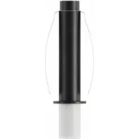 Beneito Faure Argo LED-Einbaustrahler, 3,5 W, 180°, Mattschwarz, 3000 K - Einbauleuchte für den Innenbereich mit hoher Farbwiedergabe (CRI > 95) -