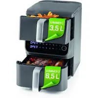 DS Produkte Heißluftfritteuse Gourmetmaxx Schwarz
