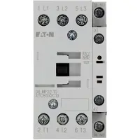 Eaton 109796 Leistungsschütz, 4 -polig, Wechselstrombetätigung, AC-1: 32 A, 1 S, 230 V 50/60 Hz, Schraubklemmen DILMP32-10(230V50/60HZ)