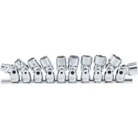 Bgs 205 Gelenkeinsatz-Set 3/8 ", Pro Torque, 10-19 mm