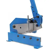 XPOtool Handhebelschere mit 250 mm Klingenlänge Blechschere manuell Schlagschere für 6 mm Bleche