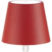 Zafferano Poldina Pro Stopper LED-Akkuleuchte-Rot-mit LED (2200K/2700K/3000K)