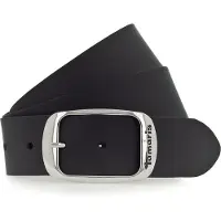 Tamaris Ledergürtel "Carmen Silver" aus Rindsleder, mit Doppelschließe, 4 cm breit